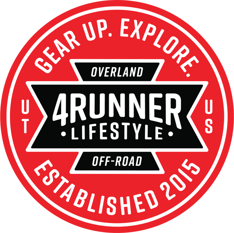 4Runner Lifestyle Red Flagstaff Sticker