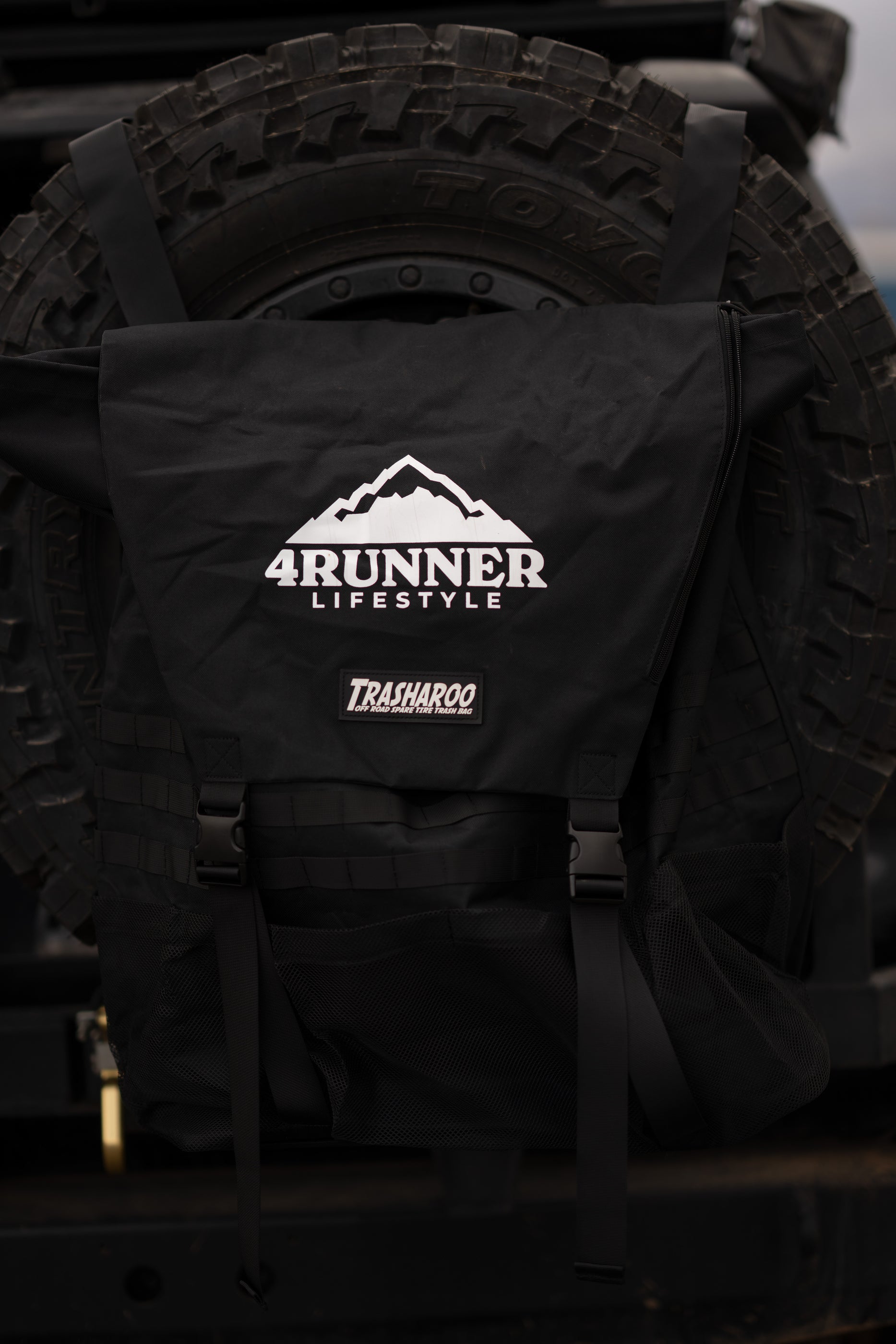 Trasharoo Spare Tire Trash Bag Black — 4Runner Lifestyle