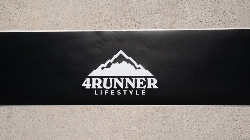 4Runner Lifestyle Windshield Banner