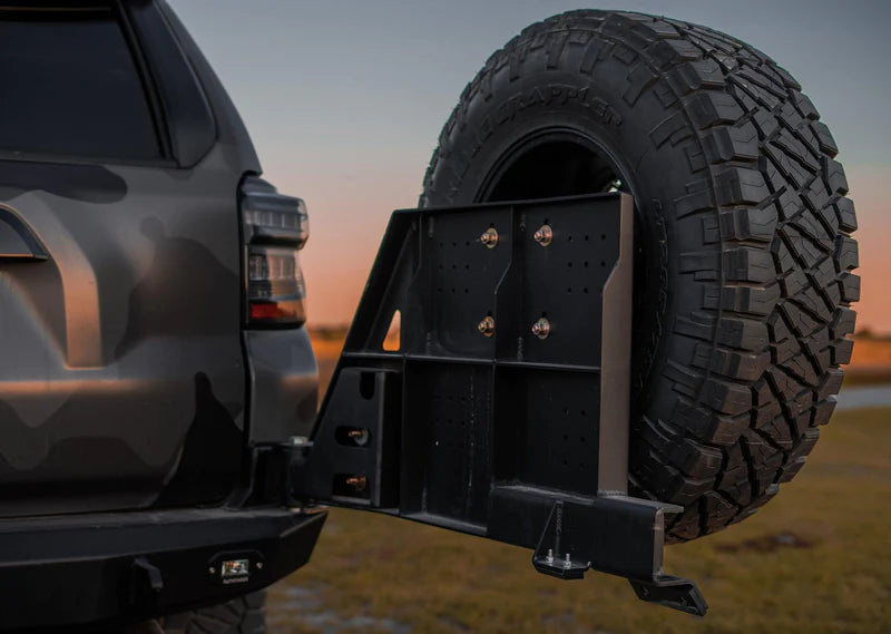 4runner Rear Swing Backwoods Hi-Lite High Clearance Dual Swing Out Rear Bumper For 4Runne ...