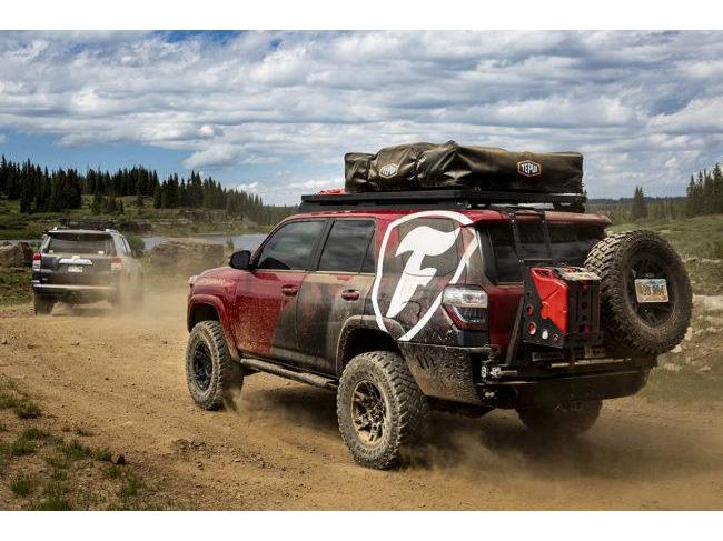 C4 Fabrication Overland Series Rear Bumper For 4Runner (2010-2024)