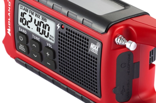 MIDLAND RADIO E+Ready X-Talker Weather Alert Radio Kit MIDLAND RADIO E+Ready X-Talker Weather Alert Radio Kit