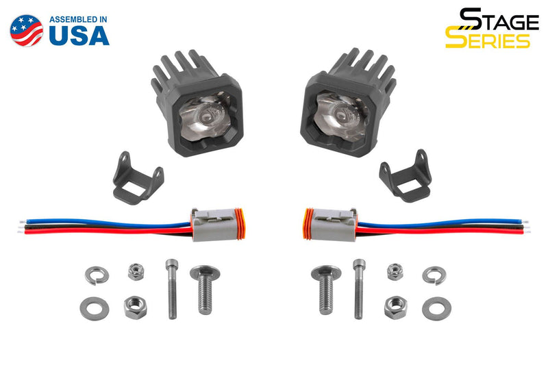 Diode Dynamics SSC1 White Sport LED Pod (Pair)