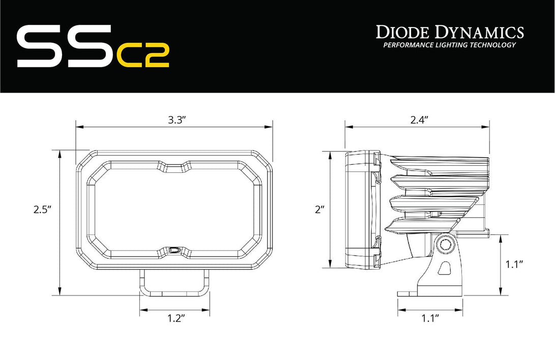 Diode Dynamics SSC2 Pro Pods