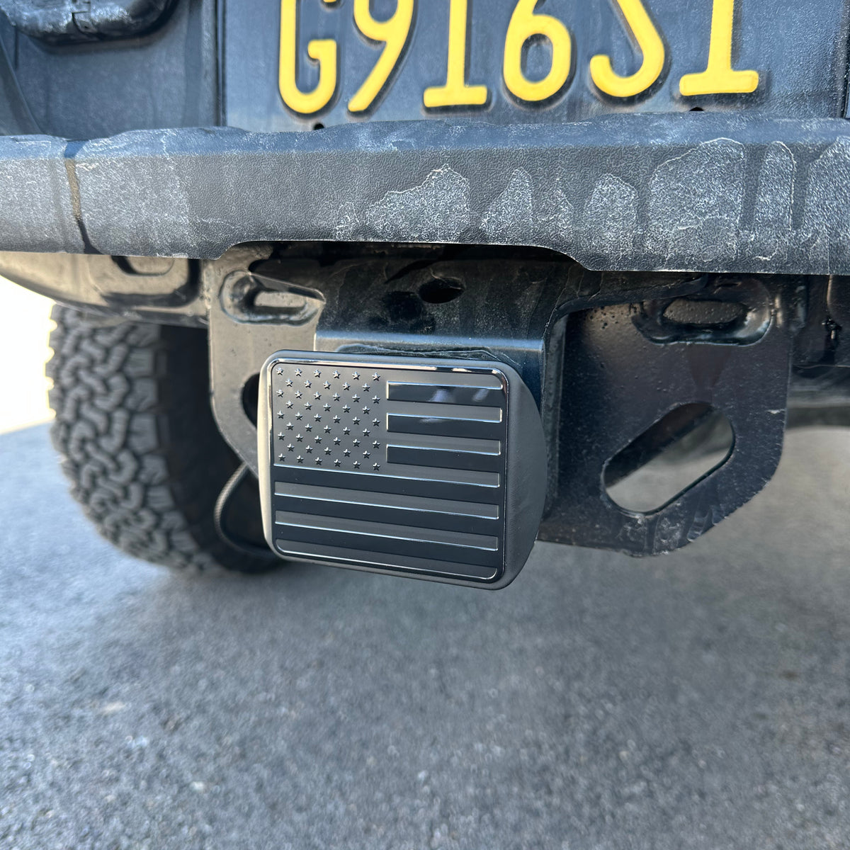 American Flag Hitch Cover — 4Runner Lifestyle