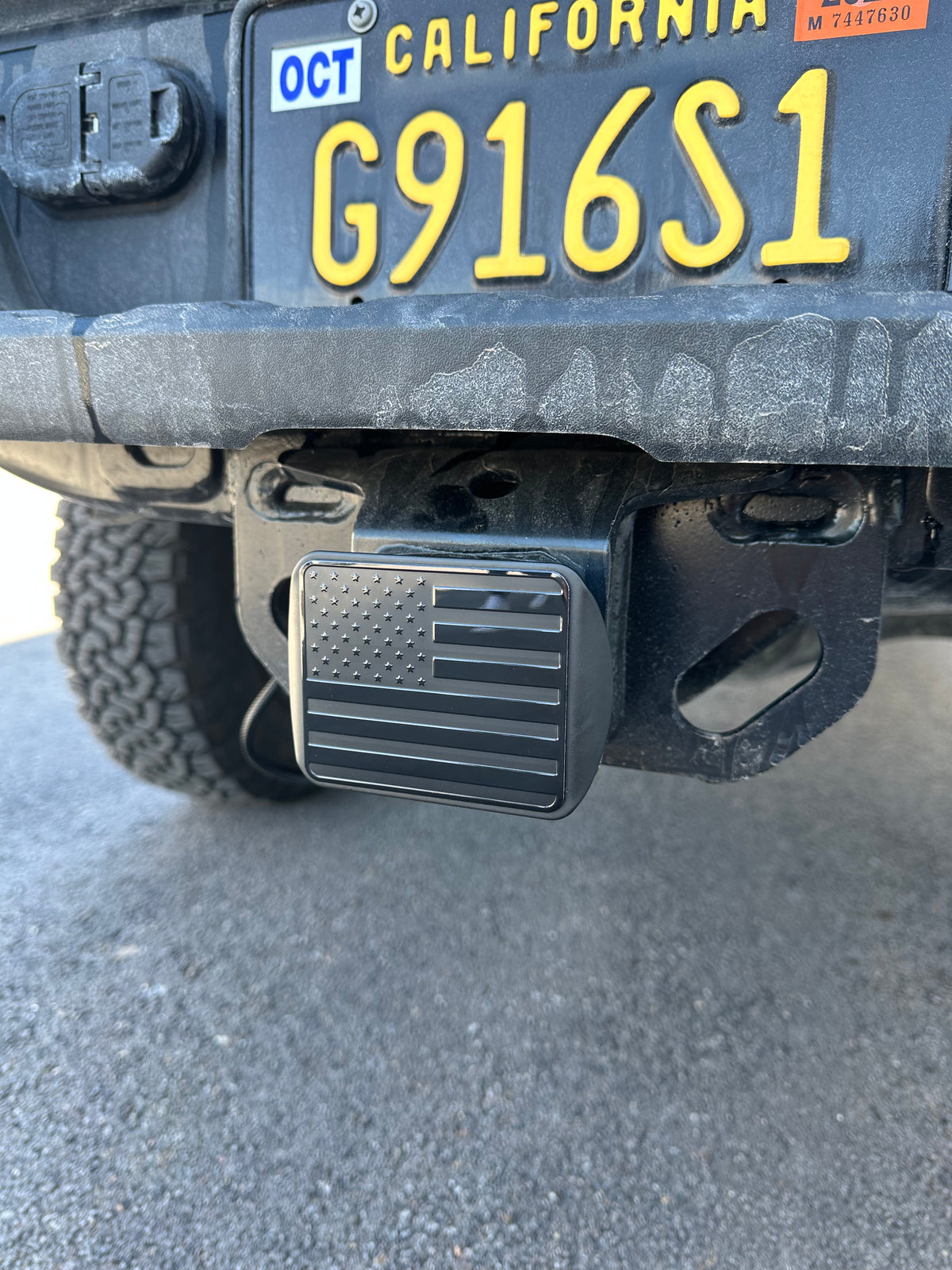 American Flag Hitch Cover — 4Runner Lifestyle