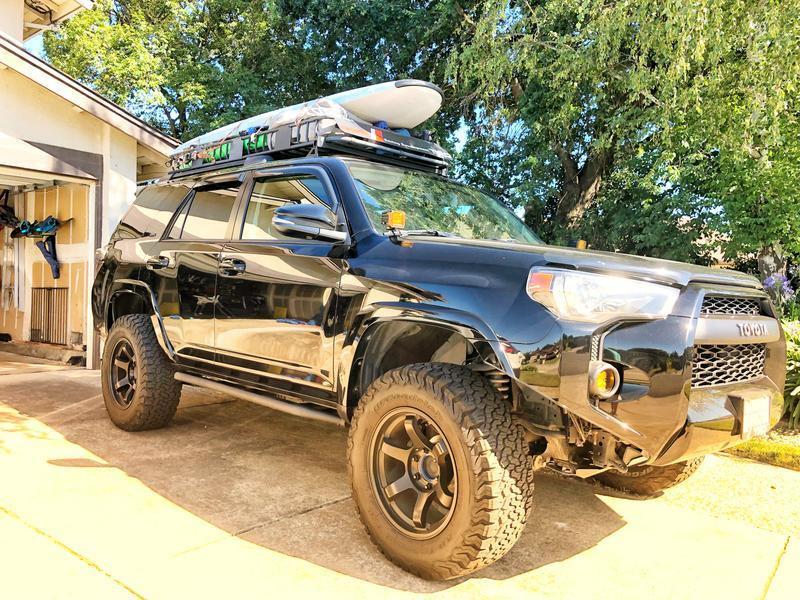 Cali Raised Trail Edition Bolt-On Rock Sliders For 4Runner (2010-2024)