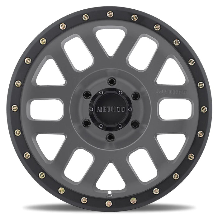 Method Race Wheels 309 | Titanium - Matte Black Lip