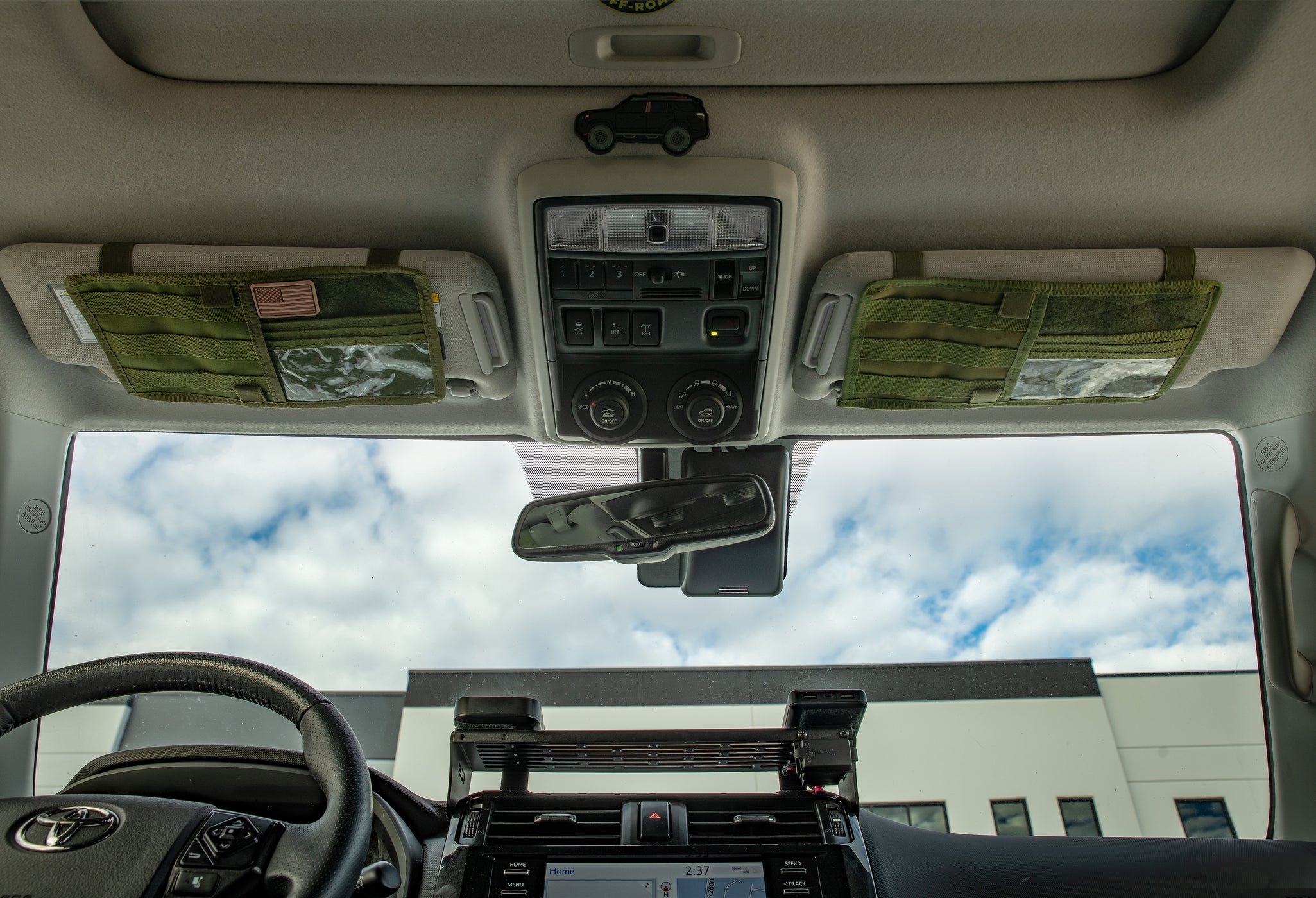 Sun Visor Molle Panel — 4Runner Lifestyle