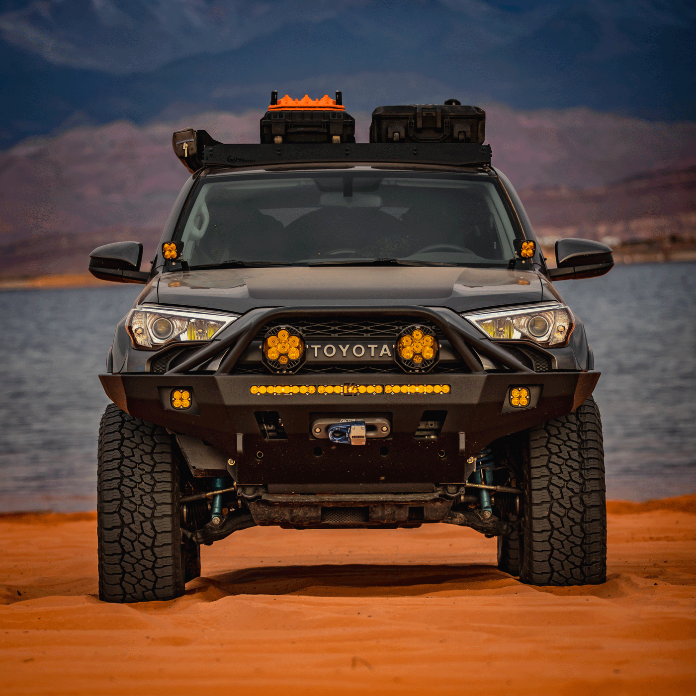 C4 Fabrication Overland Series Front Bumper For 4Runner (2014-2024 ...