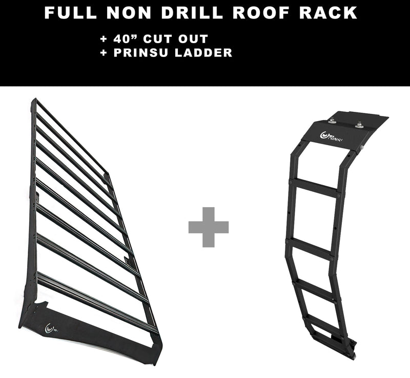 Prinsu Roof Rack Full Non-Drill For 4Runner (2010-2024)