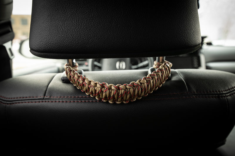 Paracord Headrest Grab Handles