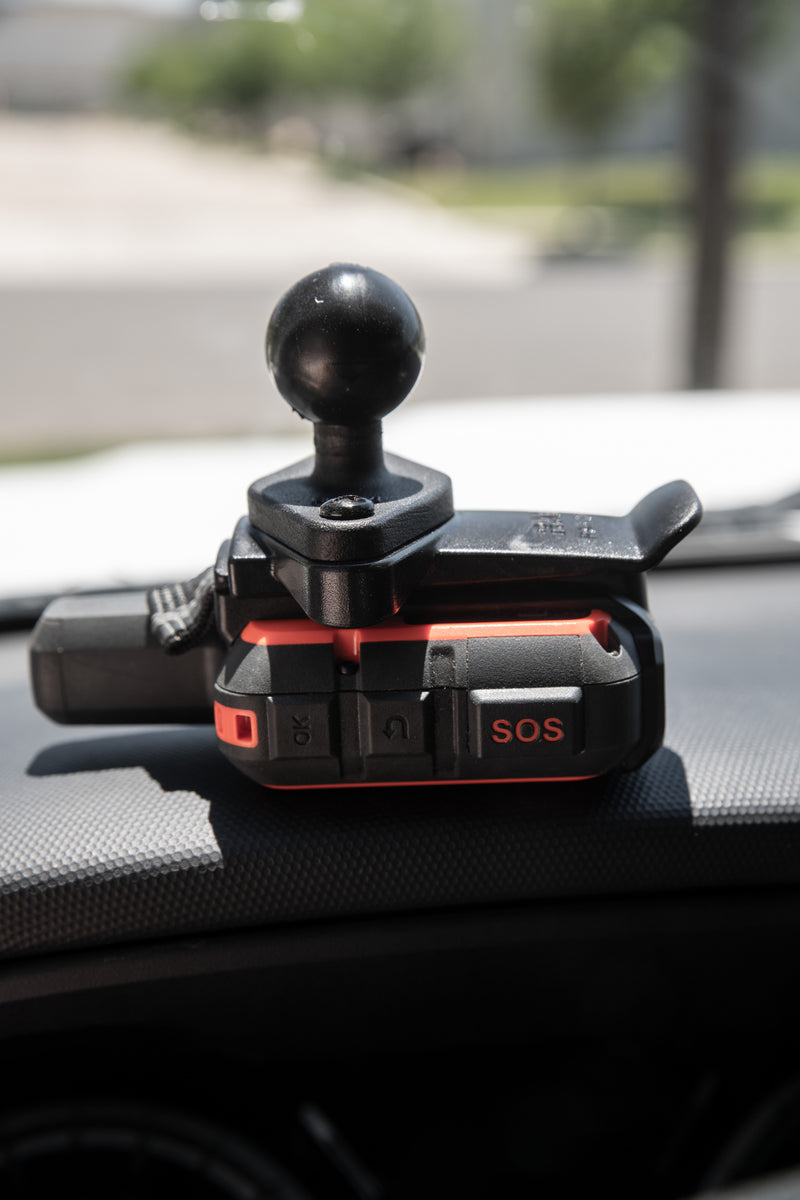 RAM Mounts Spine Clip Holder with Ball For Garmin Handheld Devices