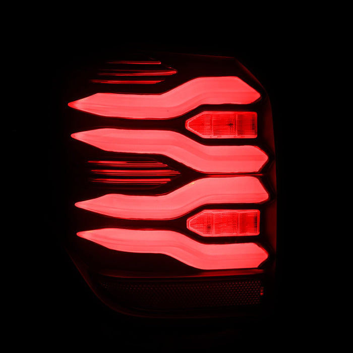 AlphaRex LUXX Series Black LED Tail Lights For 4Runner (2010-2023)