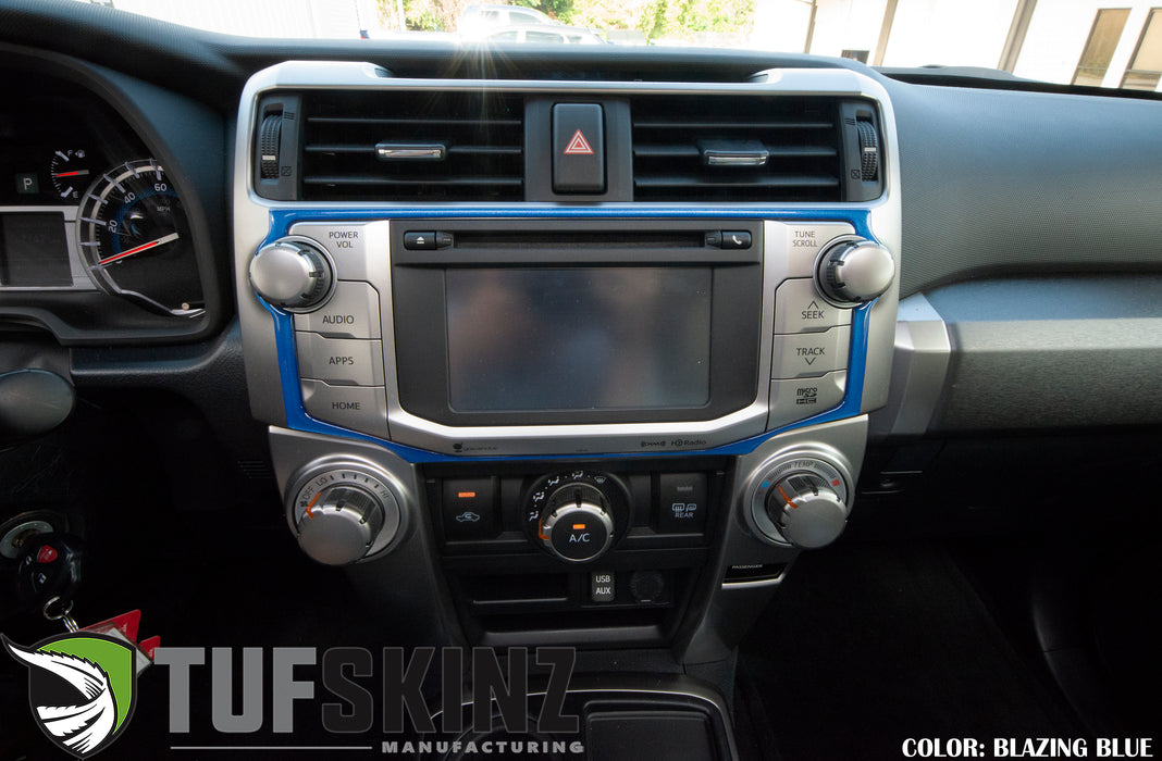 Tufskinz Outer Radio Display Accent Trim For 4Runner (2014-2024)