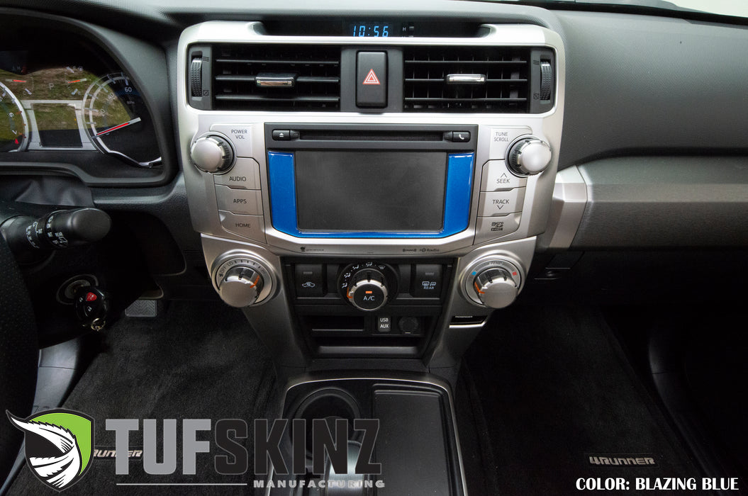 Tufskinz Lower Radio Display Accent Trim For 4Runner (2014-2024)