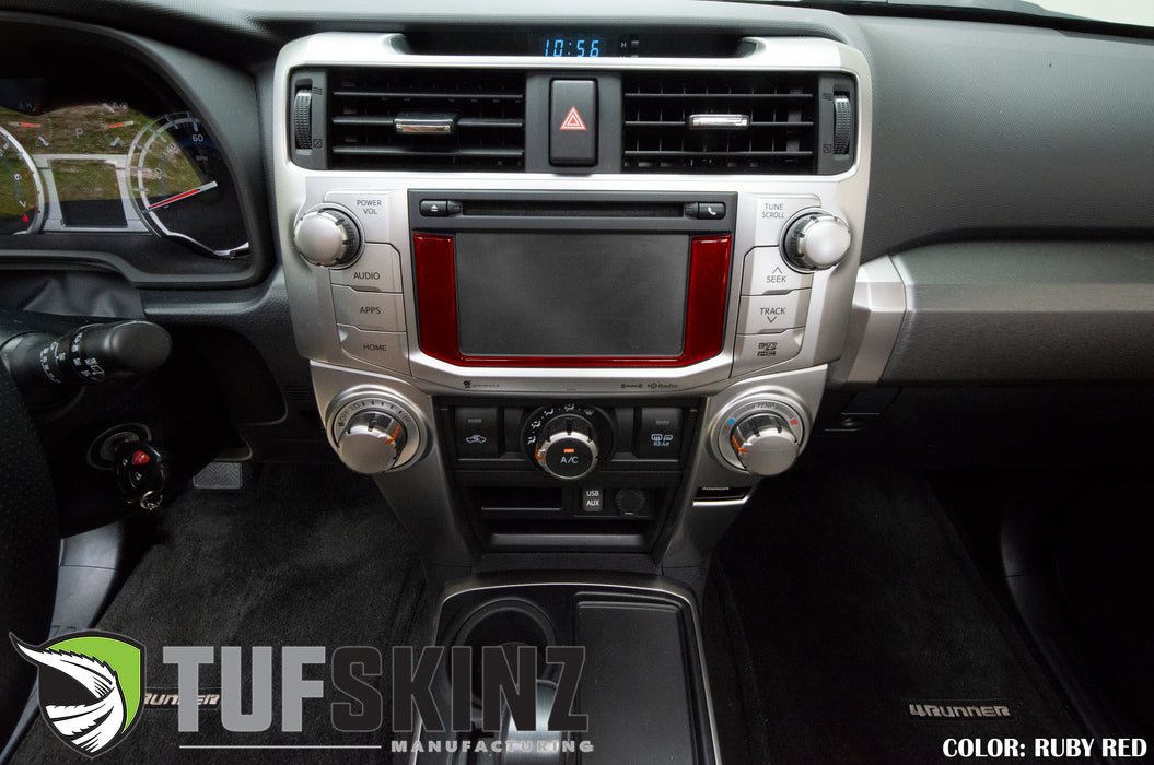 Tufskinz Lower Radio Display Accent Trim For 4Runner (2014-2024)