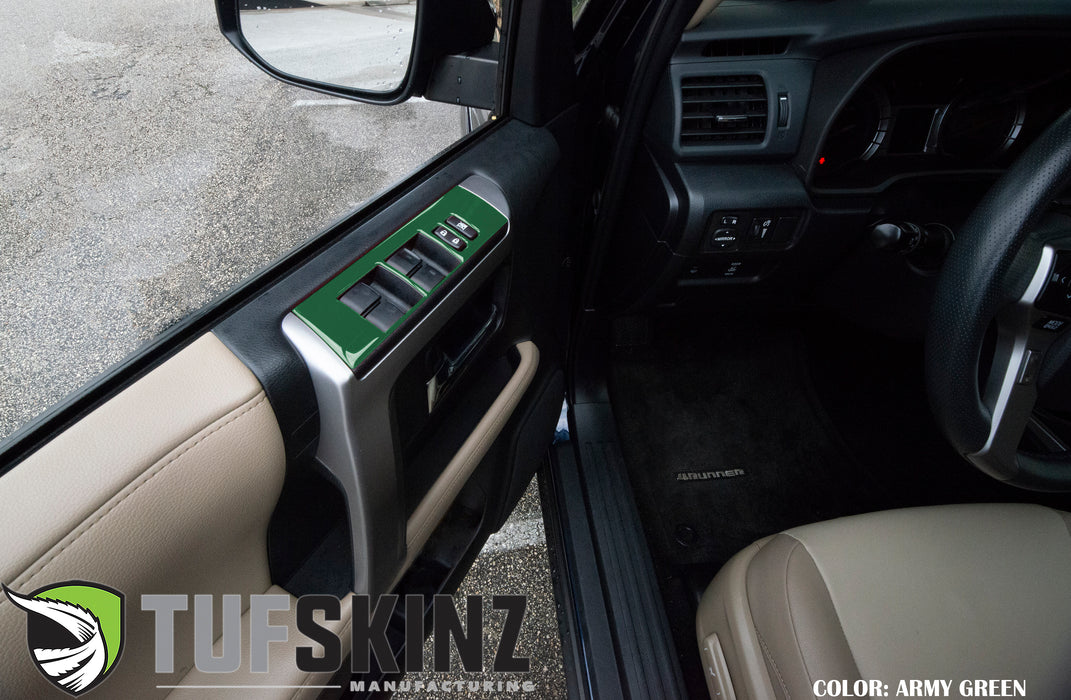 Tufskinz Side Door Control Accent Trim For 4Runner (2014-2024)