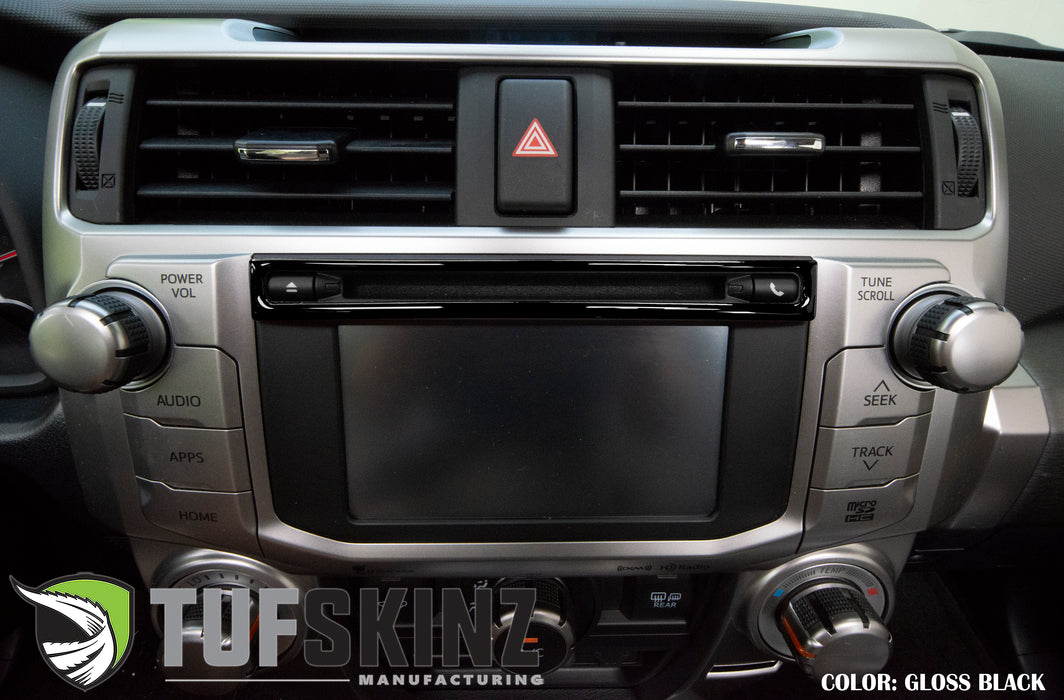 Tufskinz Upper Radio Display Accent Trim For 4Runner (2014-2024)