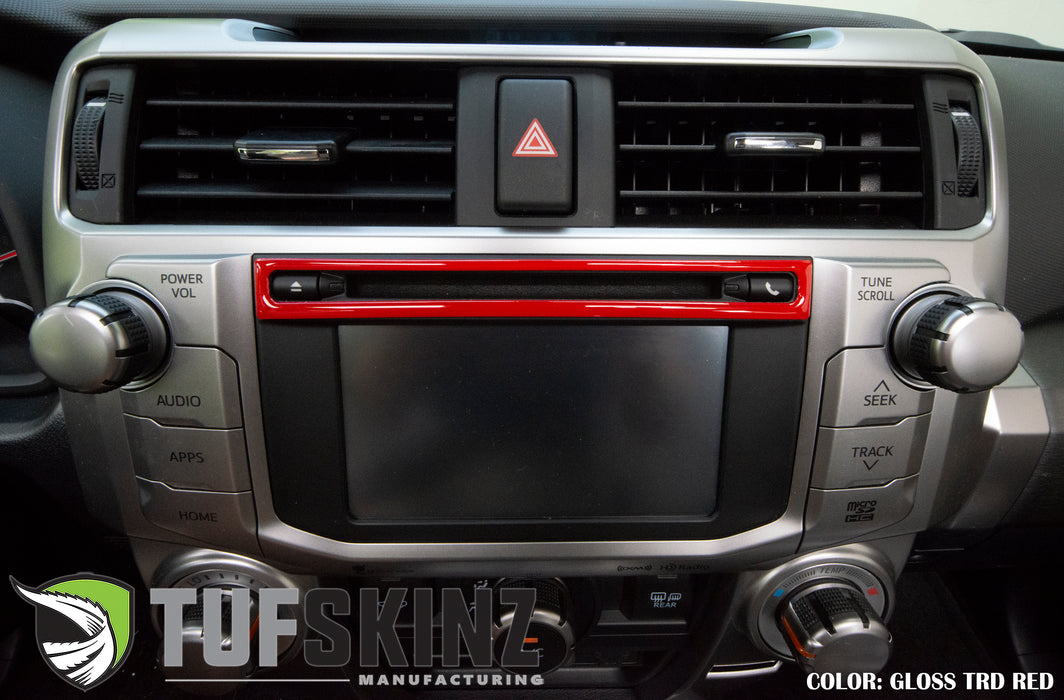 Tufskinz Upper Radio Display Accent Trim For 4Runner (2014-2024)