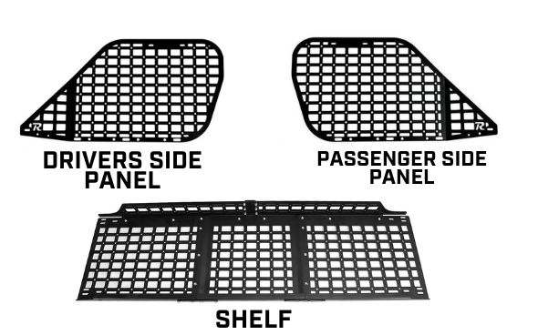 Rago Fabrication Modular Storage Panel System For 4Runner (2010-2024)