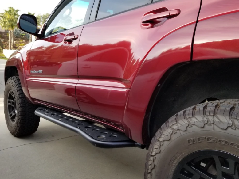 Cali Raised Step Edition Rock Sliders For 4Runner (2003-2009)