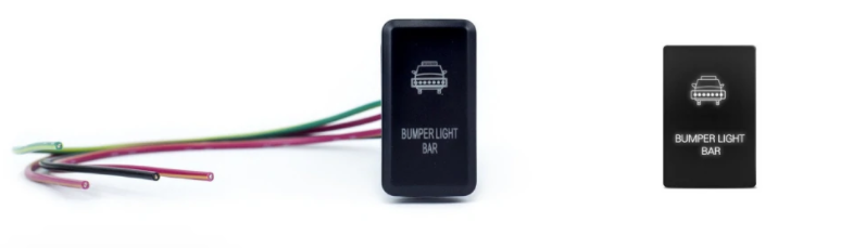 Cali Raised Lower Bumper Flush LED Light Bar Kit For 4Runner (2003-2009)