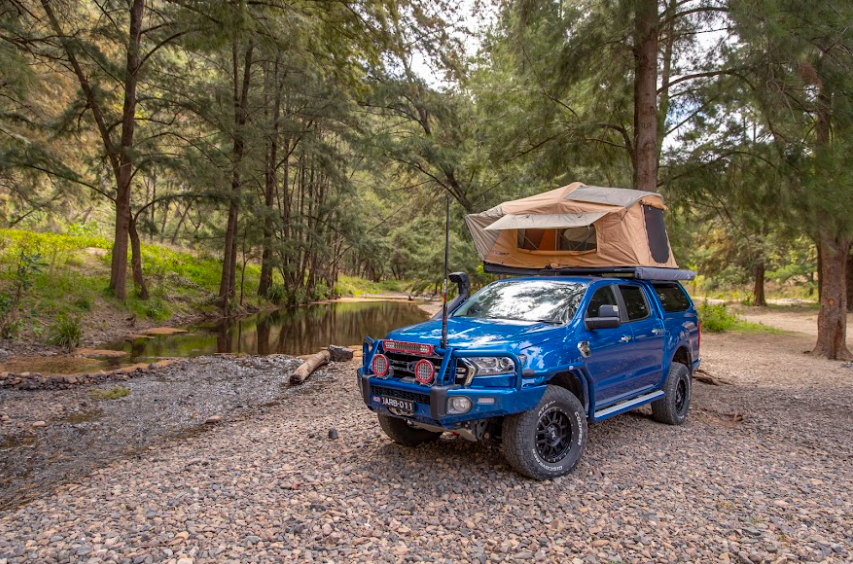 Rooftop clearance tent hilux