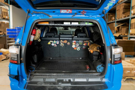 Cali Raised Rear Molle Shelves For 4Runner (2010-2024)