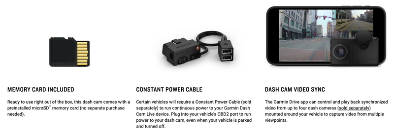 Garmin Dash Cam™ Live