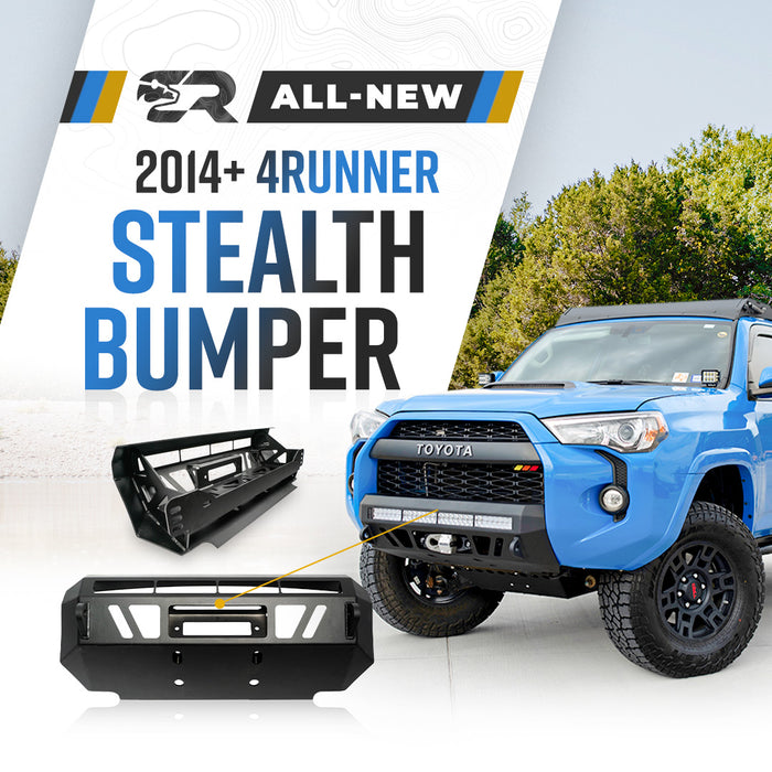 Cali Raised Stealth Bumper For 4Runner (2014-2024)