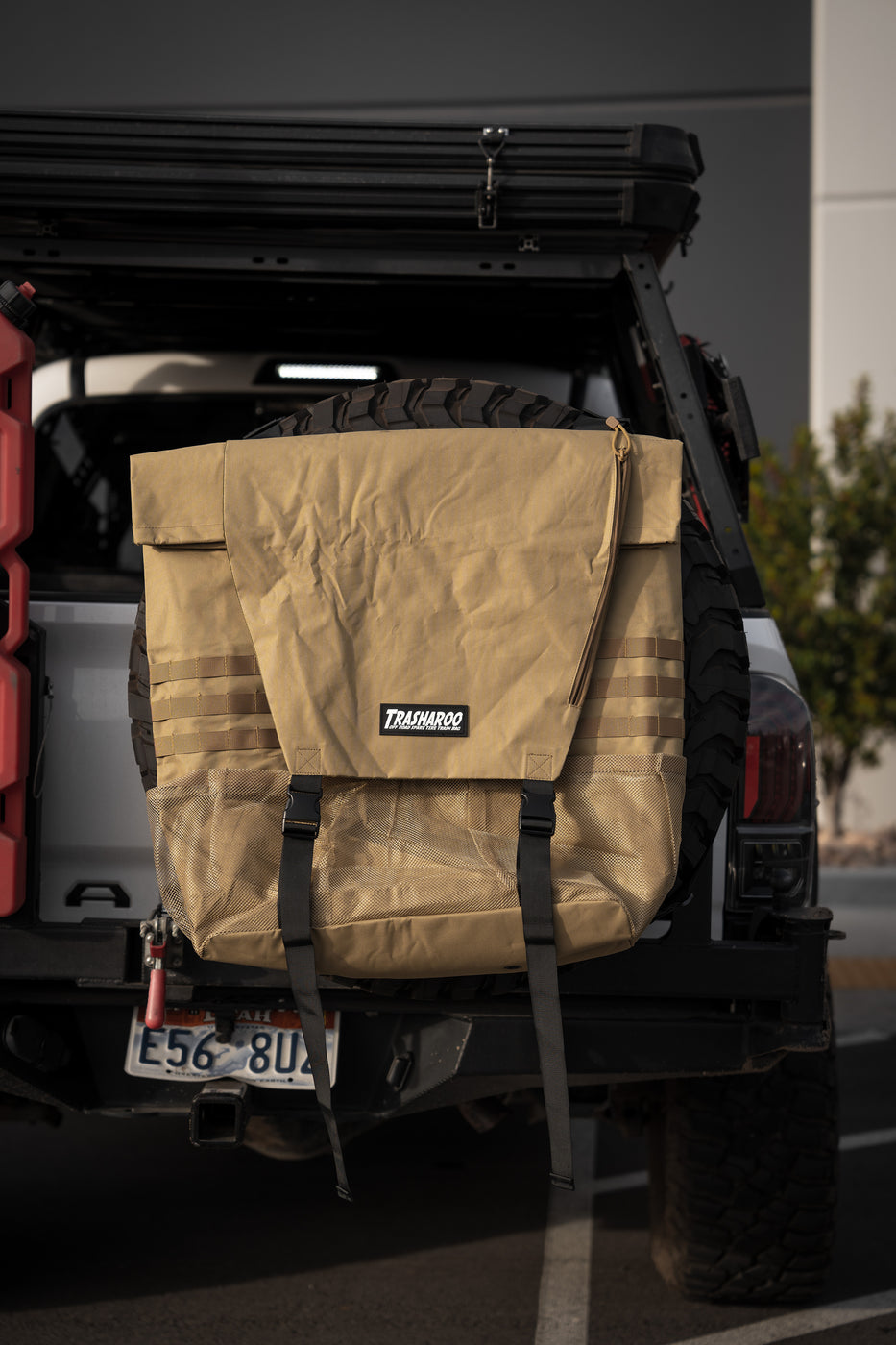 Trasharoo Spare Tire Trash Bag Tan — 4Runner Lifestyle