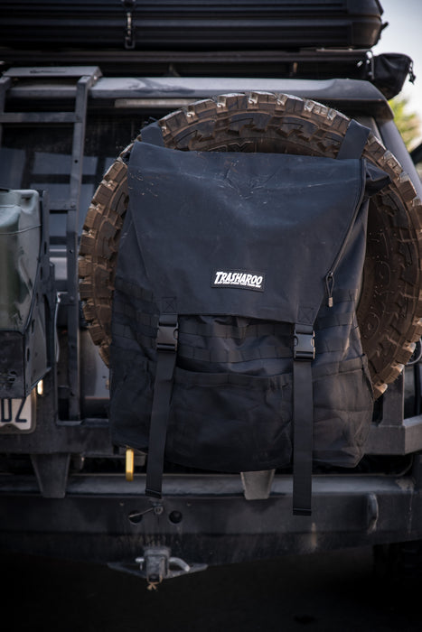 Trasharoo Spare Tire Trash Bag Black — 4Runner Lifestyle