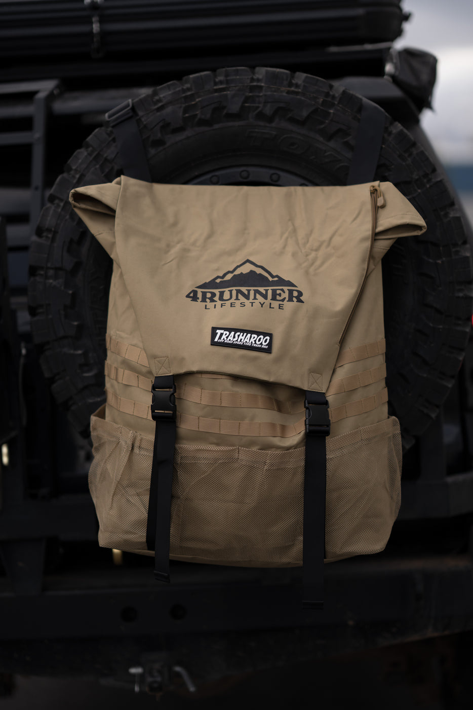 Trasharoo Spare Tire Trash Bag Tan — 4Runner Lifestyle