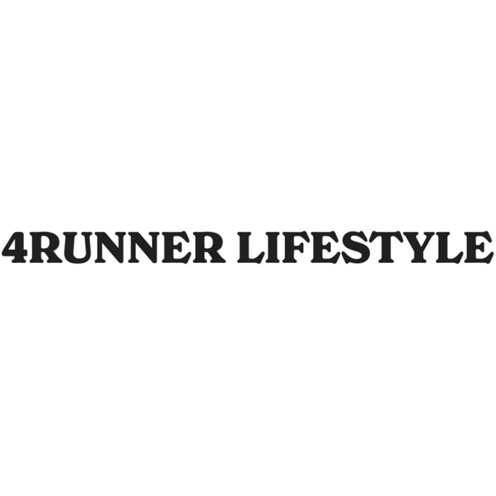4Runner Lifestyle Text Decal