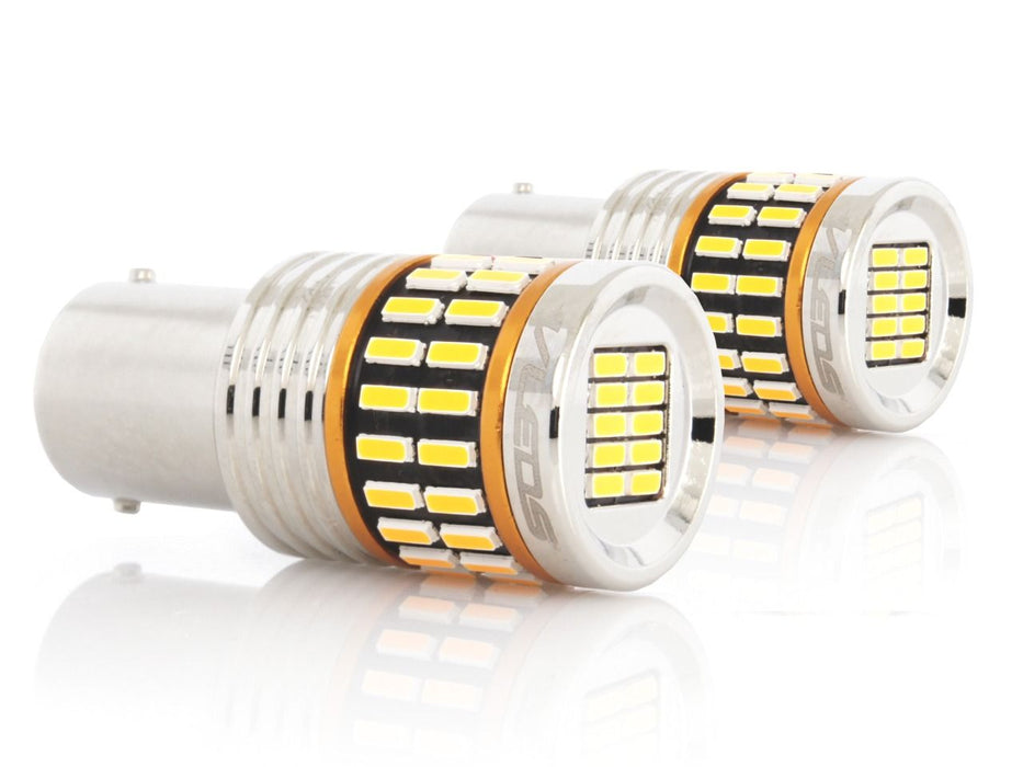 VLEDS 50 LED High Visibility Amber Turn Signal Bulbs + Hyperflash Kit For 4Runner (2010-2024)