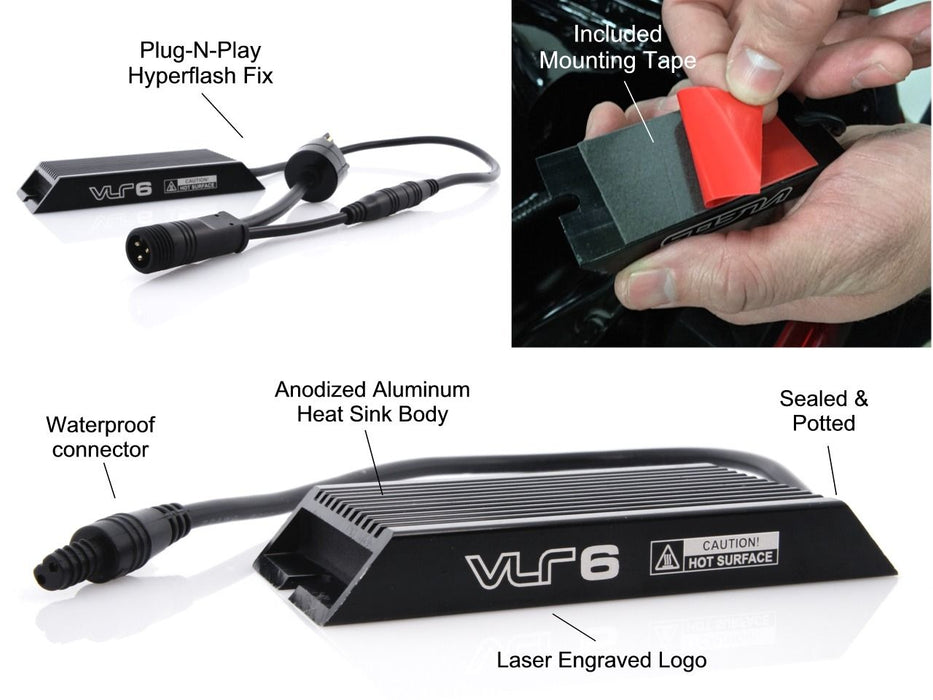 VLEDS V6 Triton Amber + Hyperflash Kit For 4Runner (2010-2024)