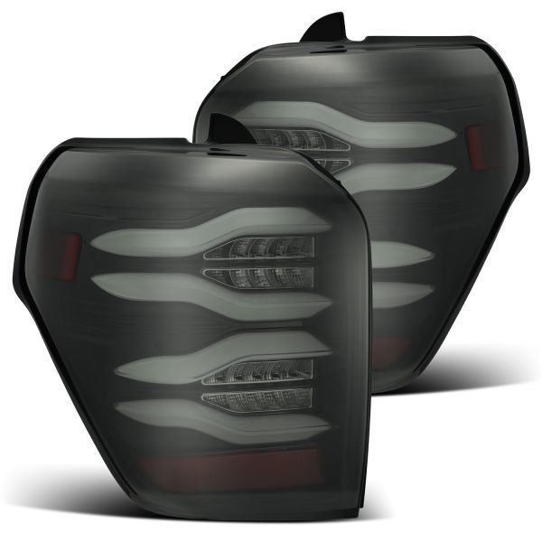 AlphaRex PRO-Series Jet Black LED Tail Lights For 4Runner (2010-2024)