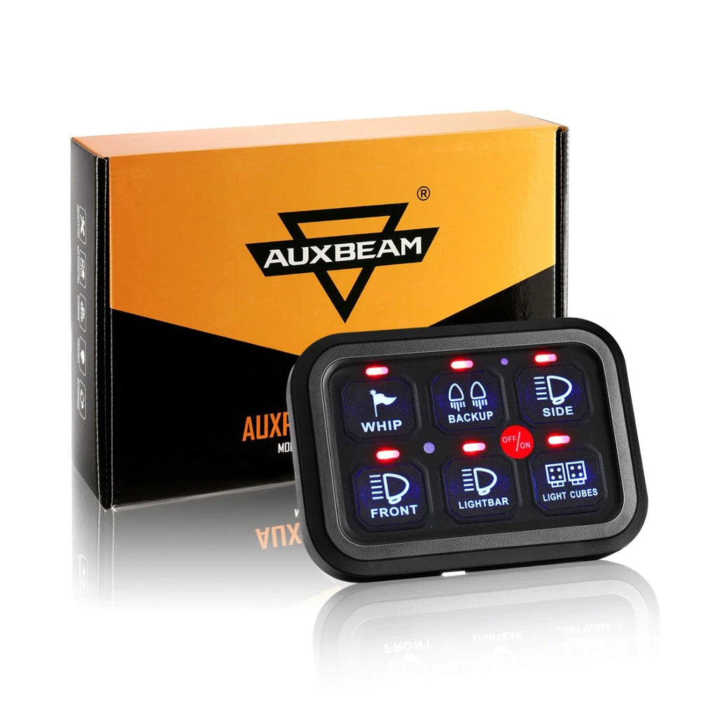 Auxbeam 6 Gang LED Switch Panel Kit — 4Runner Lifestyle