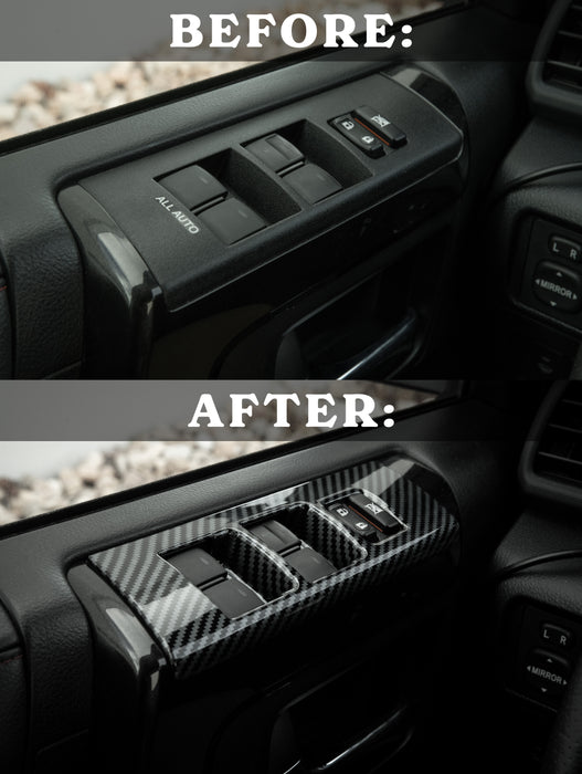 Window Control Overlays For 4Runner (2010-2024)