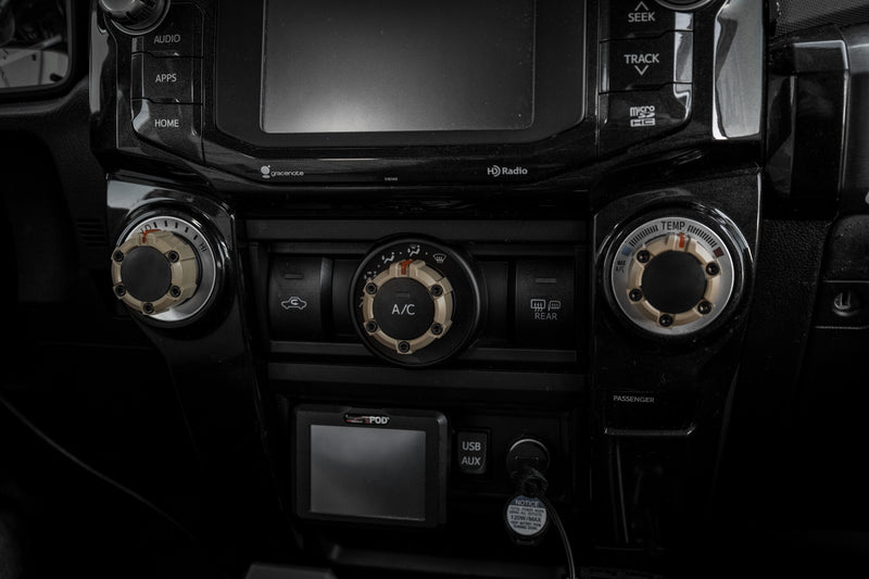 AJT Design Climate & Radio Knobs For 4Runner (2010-2024)