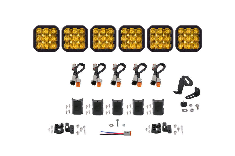 Diode Dynamics SS5 CrossLink 6-Pod 37.5" LED Light Bar (One)