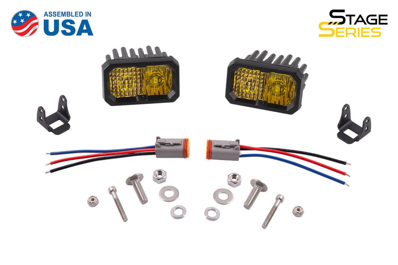 Diode Dynamics C2 2.0 Yellow Pro Led Pod (Pair)