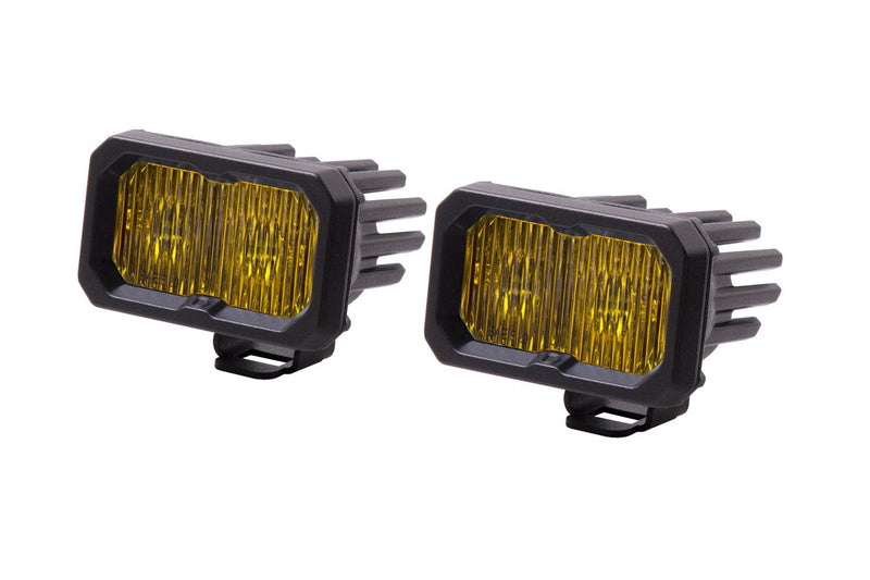 Diode Dynamics C2 2.0 Yellow Pro Led Pod (Pair)