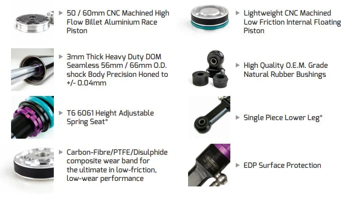 Dobinsons 1" to 3.5" IMS Lift Kit (2010-2024)