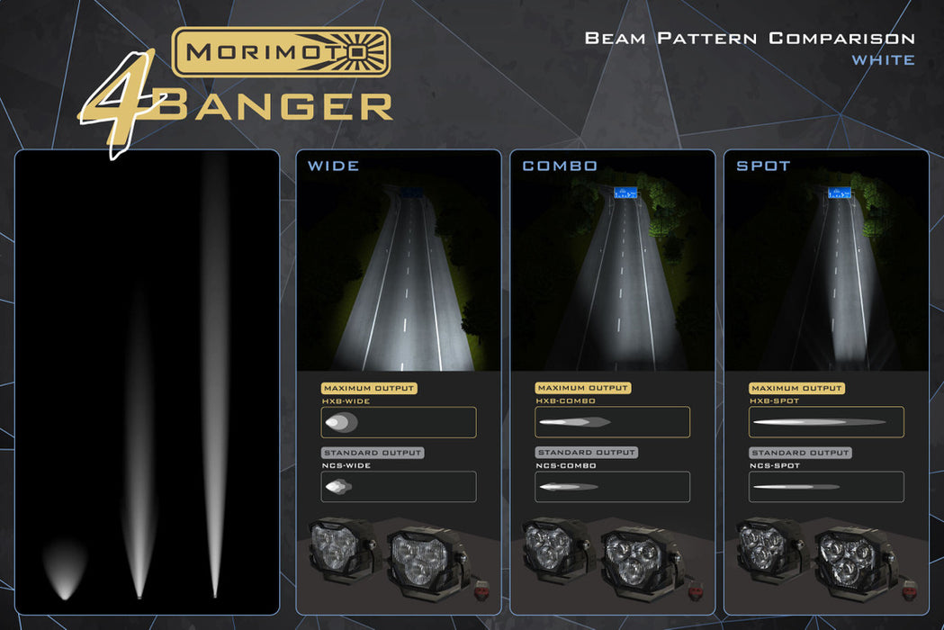 Morimoto 4Banger Ditch Light System For 4Runner (2010-2024)