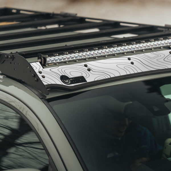Prinsu Roof Rack Wind Deflector Decal For 4Runner