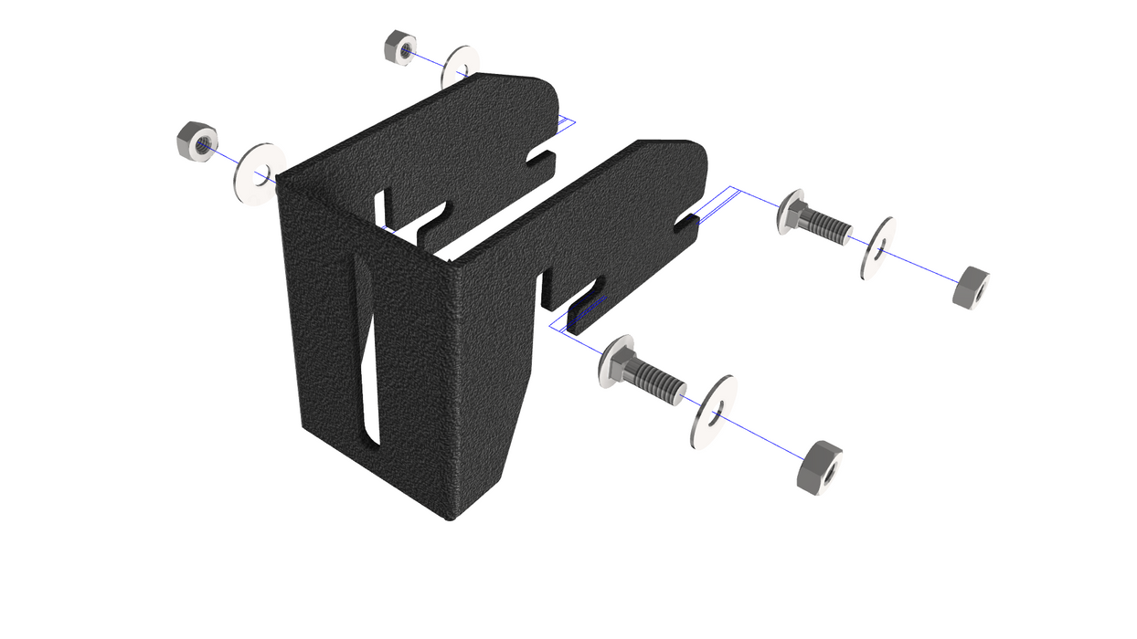 Prinsu Awning Mount Brackets