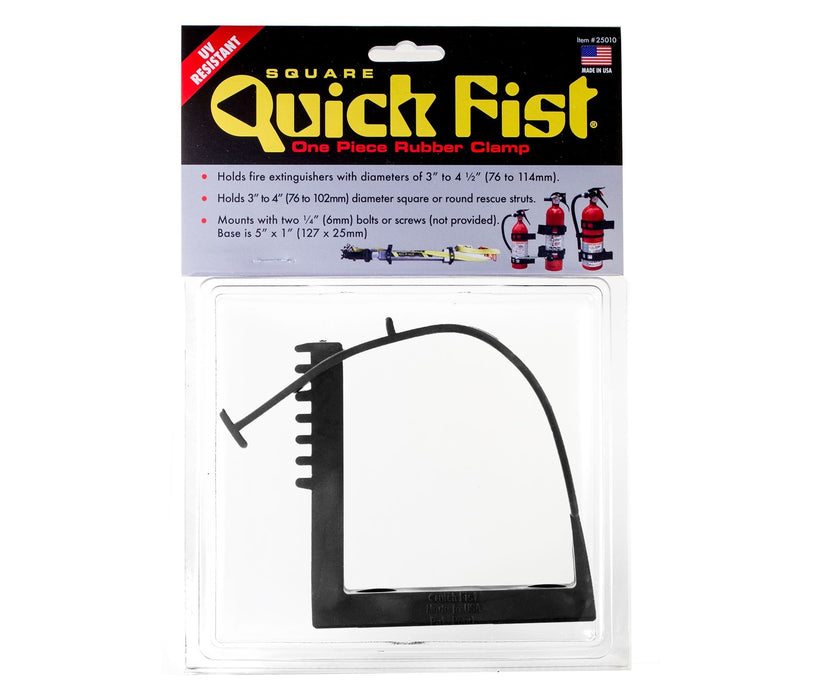 Cffuvros Quick Fist Rubber Clamp Mount, Heavy Duty Shovel Tool