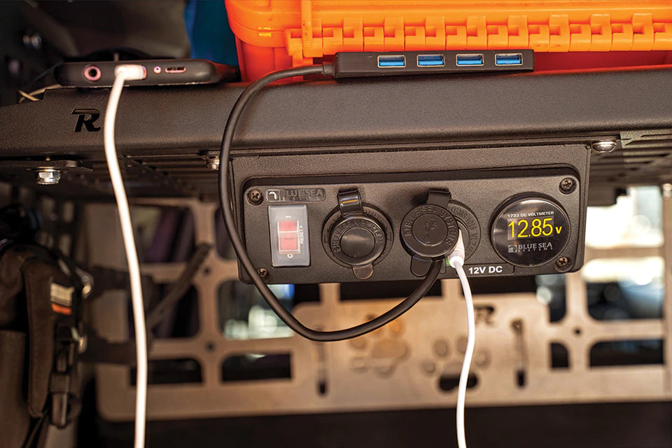 Rago Fabrication The 12 Volt Accessory Panel Mount